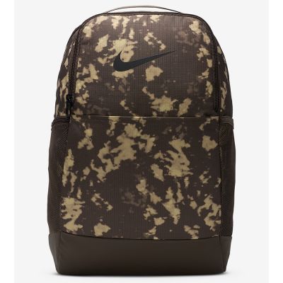 NIKE 耐吉 大容量 20L 雙肩包 運動包 後背包-綠色系 NK BRSLA M BKPK - 9.5 AOP SP25-HJ8244004