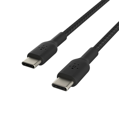 Belkin USB-C to USB-C 編織傳輸線 (2M) CAB004bt2M