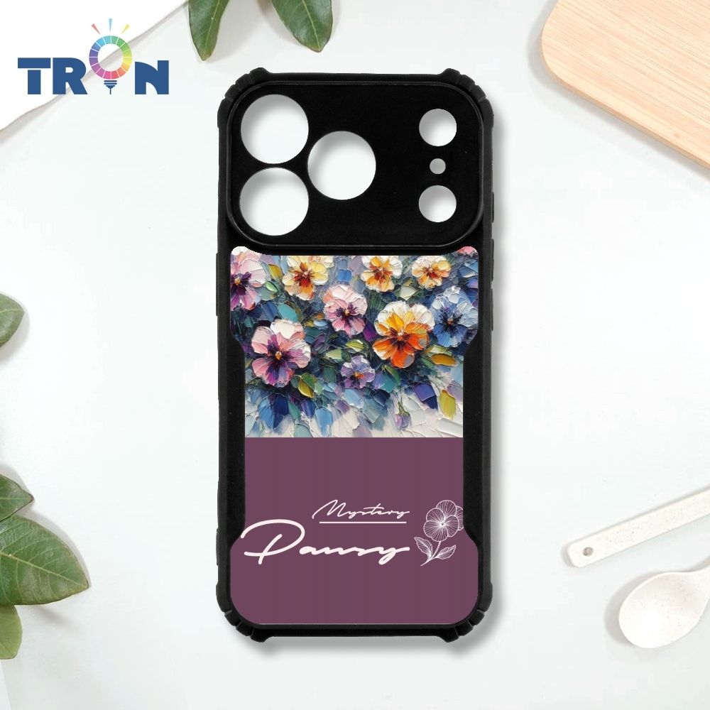 TRON iPhone 17 Pro 藝術刀畫油畫 四角防摔 機甲殼 軟硬殼 手機殼