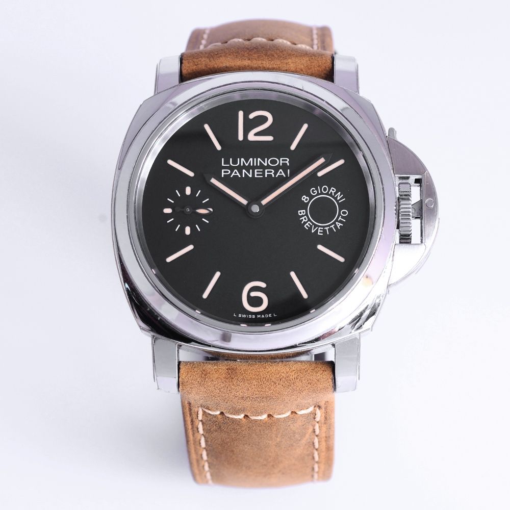 二手品 PANERAI 沛納海 PAM00590 八日鍊手動上鍊 44MM (含2019年保卡及原廠盒子)