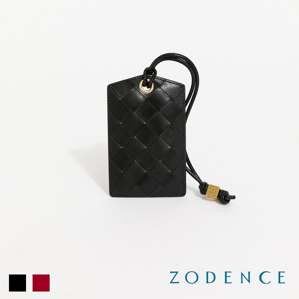 ZODENCE CRAFTSOUL進口真皮手工上色編織手拎掛包證件套-多色