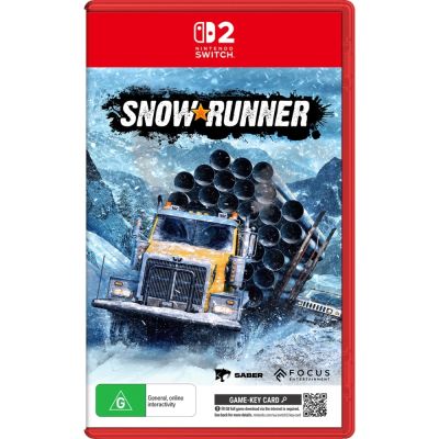 【預購】【Nintendo 任天堂】Switch2 NS2 雪地奔馳 SnowRunner 鑰匙卡中文版 台灣公司貨 預計2026/09/30出貨