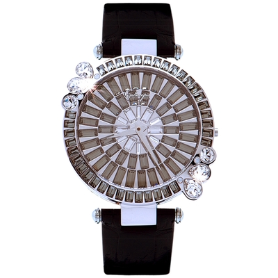 Galtiscopio迦堤 耀雅雛菊系列 典雅腕錶 錶 手錶 送禮 42mm/MGSS215BLS