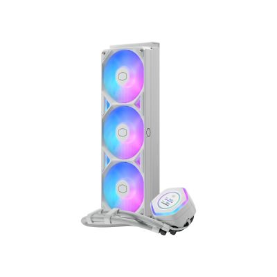 酷碼Cooler Master ML 360 Atmos II LCD ARGB 白色版水冷散熱器| 水冷