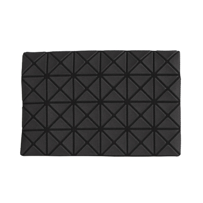 ISSEY MIYAKE  BAOBAO 幾何方格4x6萬用卡片夾(霧黑)