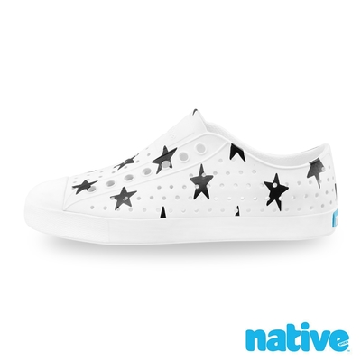 Native Shoes JEFFERSON 男/女鞋-貝殼白x黑色星星
