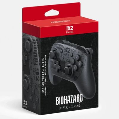 Nintendo Switch 2 Pro 控制器 惡靈古堡 9：安魂曲版 無線手把 無線控制器