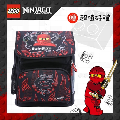 【LEGO】丹麥樂高書包Recruiter-紅忍者與龍 20069-1809