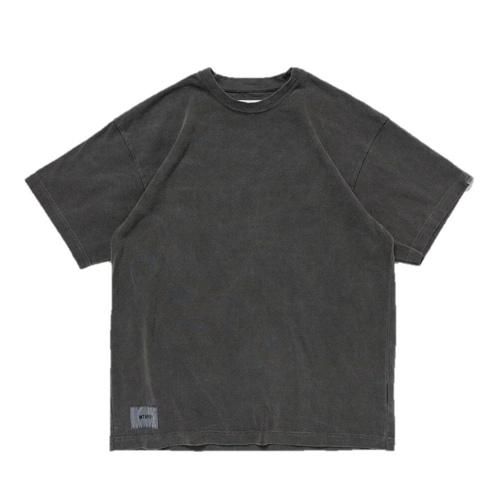 Wtaps Sign 02 / Ss / Cotton Black 黑色素面短Tee 251ATDT-CSM38