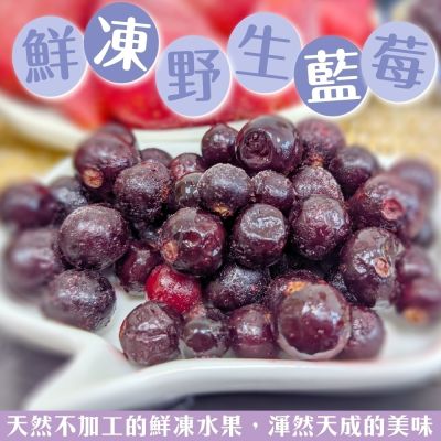 【天天果園】冷凍加拿大野生藍莓家庭包1包(每包約1kg)