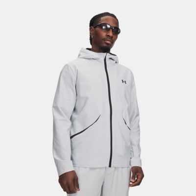 【UNDER ARMOUR】UA 男 Unstoppable Woven 連帽外套 6014621-014
