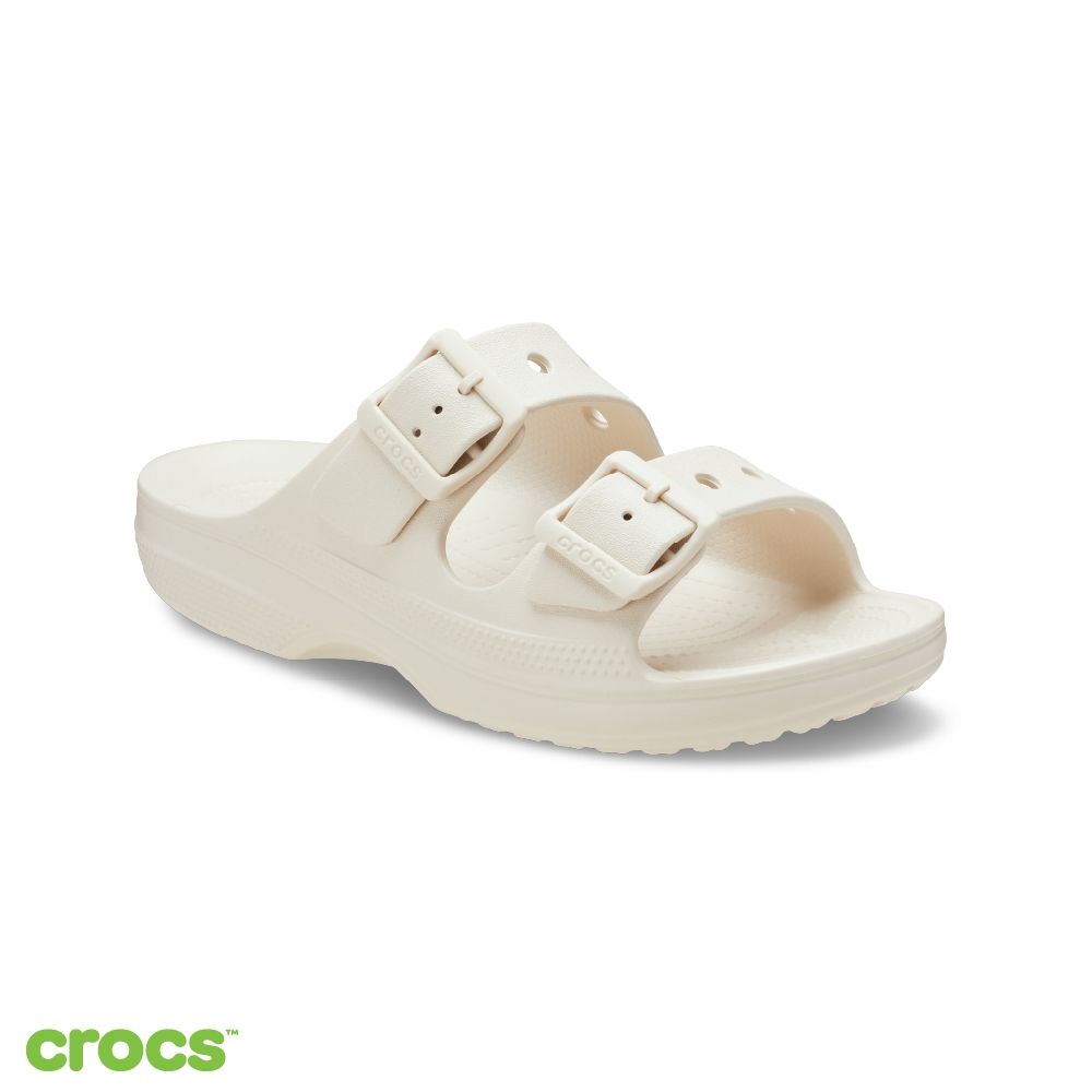 Crocs 卡駱馳 (女鞋) 假日涼鞋-冰凍米色 213586-2MC