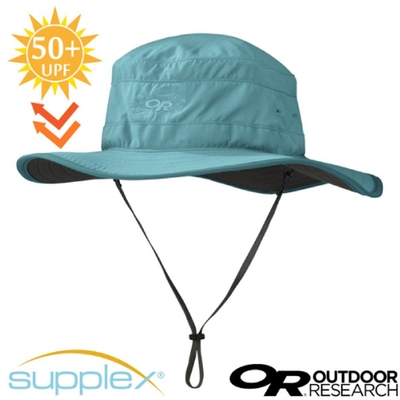 Outdoor Research Solar Roller Sun Hat 超輕防曬抗UV透氣可調可收折中盤帽子(UPF 50+).圓盤帽 海藍