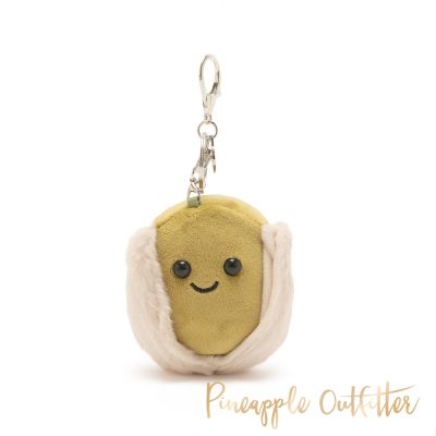 Pineapple Outfitter-趣味開心果寶寶絨毛吊飾-綠色