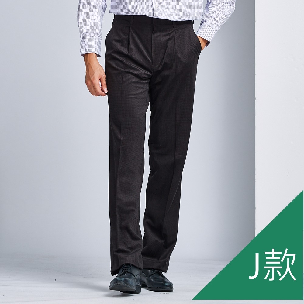 BARONECE 質感品味保暖厚款羊毛/混紡單褲(多款) (J款)