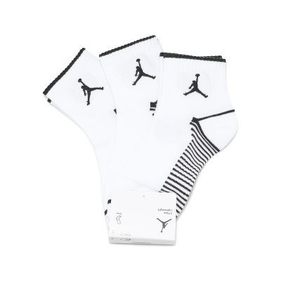 Nike 休閒童襪 Lightweight Ankle 大童 透氣 白 襪子 JD2623120GS-001