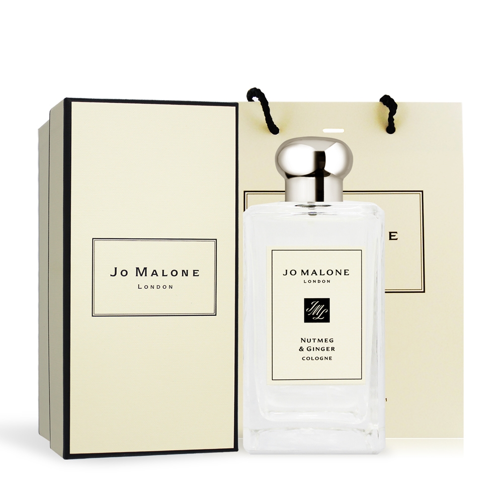 Jo Malone 肉豆蔻與薑香水Nutmeg & Ginger 100ml [附禮盒+提袋]-公司貨