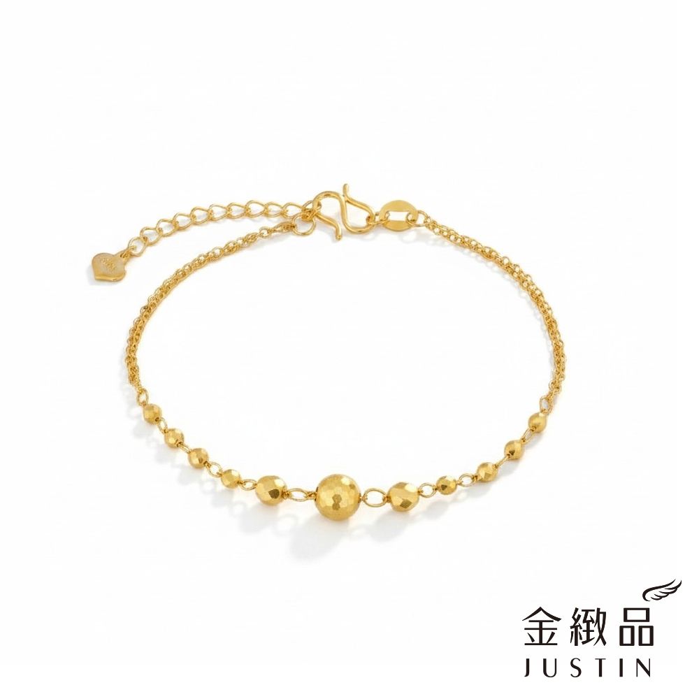 金緻品 黃金手鍊 圓心守護 0.92錢 5G工藝