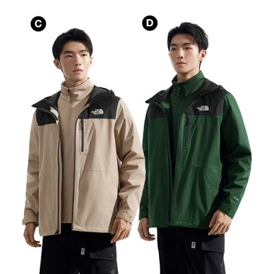 The North Face 官方旗艦 北面中性款防水透氣三合一外套(多款任選)