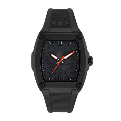 ADIDAS 愛迪達 City Tech Five 城市科技 夜光 樹脂錶帶手錶_AOFH25509_黑_44mm