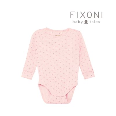 Brands4kids 霧粉櫻長袖包屁衣 Fixoni系列