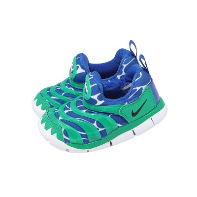 Nike 休閒鞋 Dynamo Free LILS BT 小童鞋 學步鞋 綠 毛毛蟲 IO1626-300