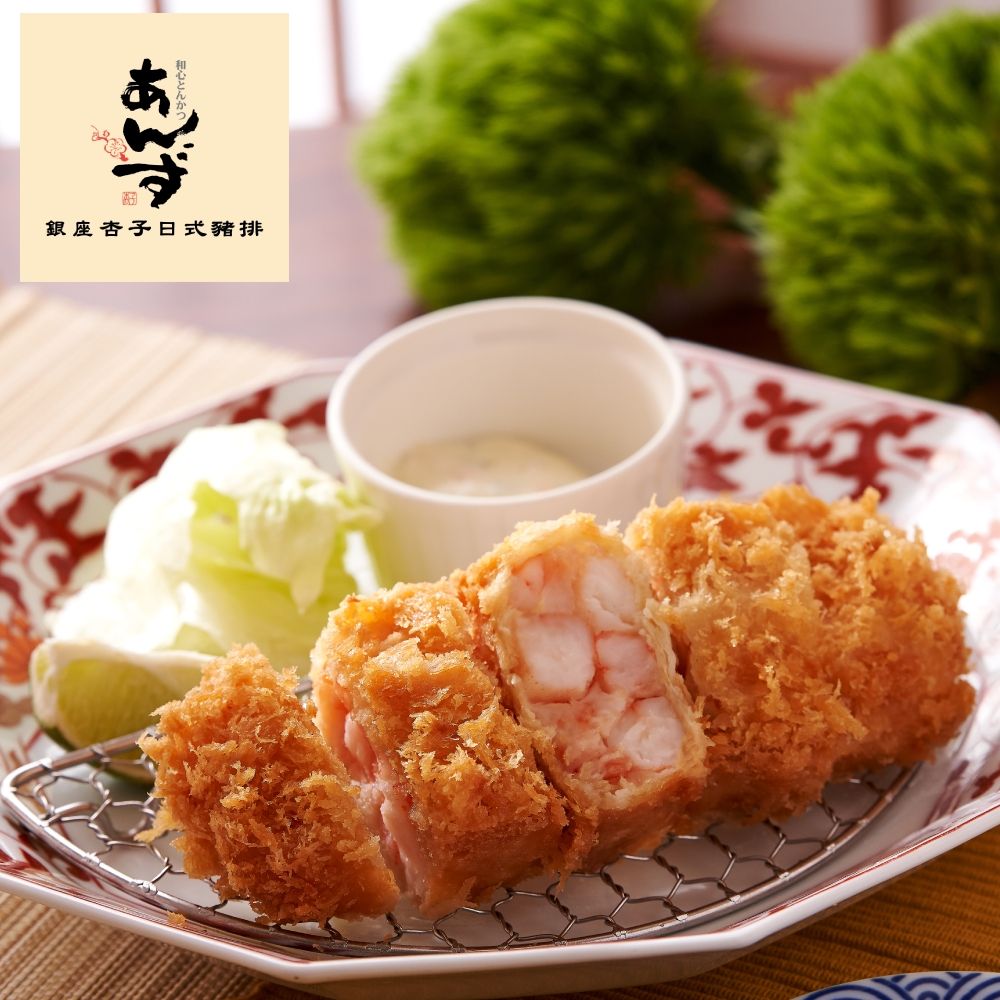 (任選)銀座杏子日式豬排 日式海老蝦排(50g/片；7片/袋)