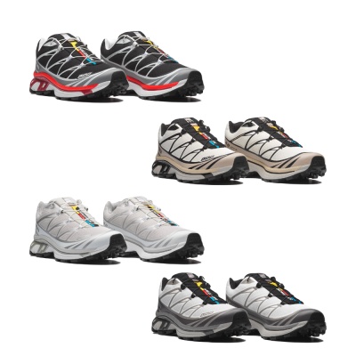 【Salomon 索羅門】XT-6 運動鞋 中性 多款選 香草黑_月球岩灰_黑紅_柔雪白