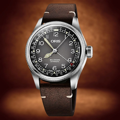 ORIS 豪利時 0175477794063-SET / Big Crown x Cervo Volante聯名 指標式日期套錶 / 岩石灰 38mm