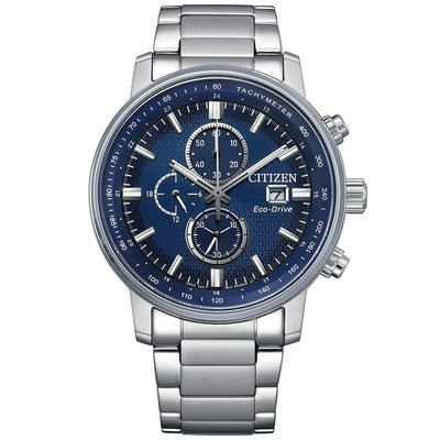 CITIZEN星辰 Chronograph 亞洲限定 光動能計時腕錶 CA0840-87L 禮物推薦