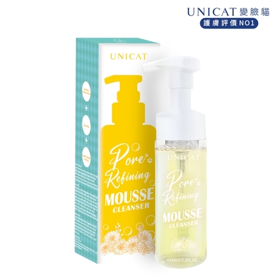 UNICAT 全天零油光洗面 金盞花洗卸二用泡泡慕絲150ml