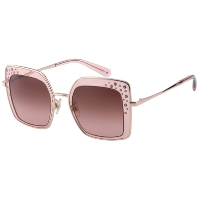 SWAROVSKI 太陽眼鏡(粉配金)SK324H
