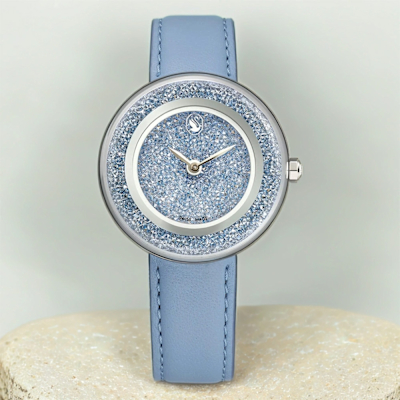 SWAROVSKI 施華洛世奇 Crystalline Lustre 璀璨水晶女錶 手錶 寵愛媽媽 送禮推薦-33mm 5681733