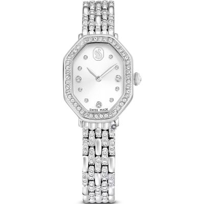 SWAROVSKI 施華洛世奇 Dextera Octagon 永恆優雅璀璨腕錶-32x23mm 5698690
