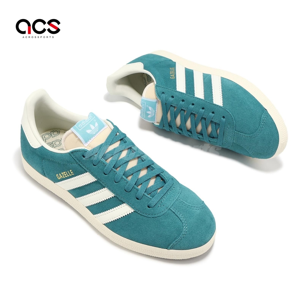 adidas gazelle silver green womens ADIDAS GAZELLE SHOES IG1061 main image 0