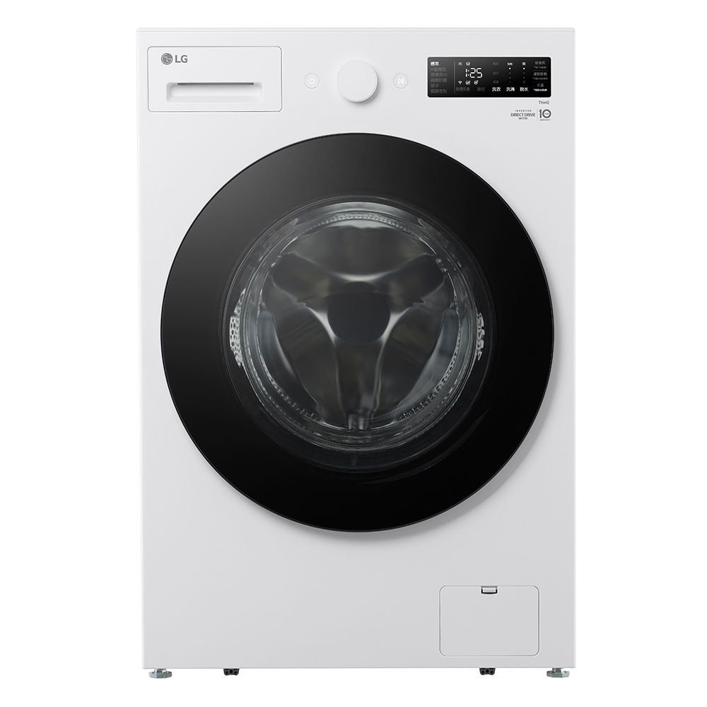LG 樂金 18公斤 Wi-Fi蒸氣變頻滾筒洗衣機(蒸洗脫)-白色(WD-S18NW)(含基本安裝)