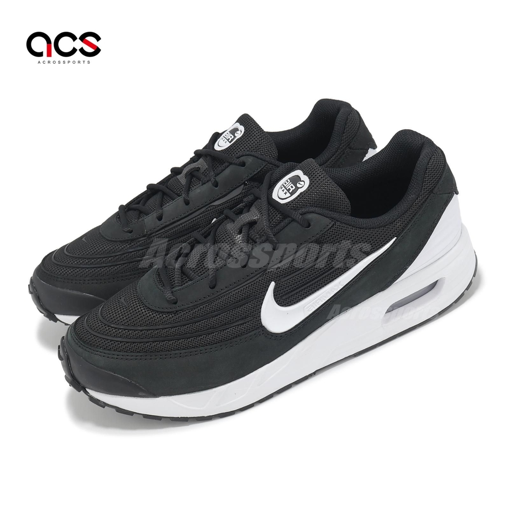 Nike 休閒鞋 Air Max Verse 男鞋 黑 白 氣墊 緩震 運動鞋 FV1302-003