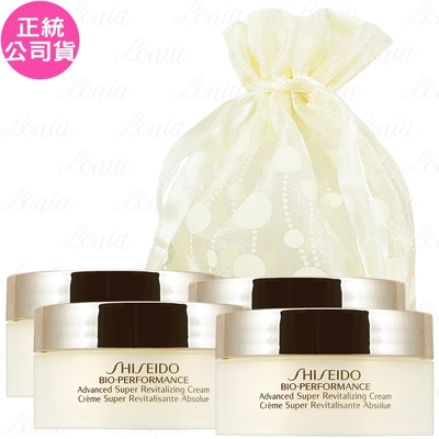 Shiseido東京櫃 SHISEIDO 資生堂 百優精純乳霜(18ml)*4旅行袋組