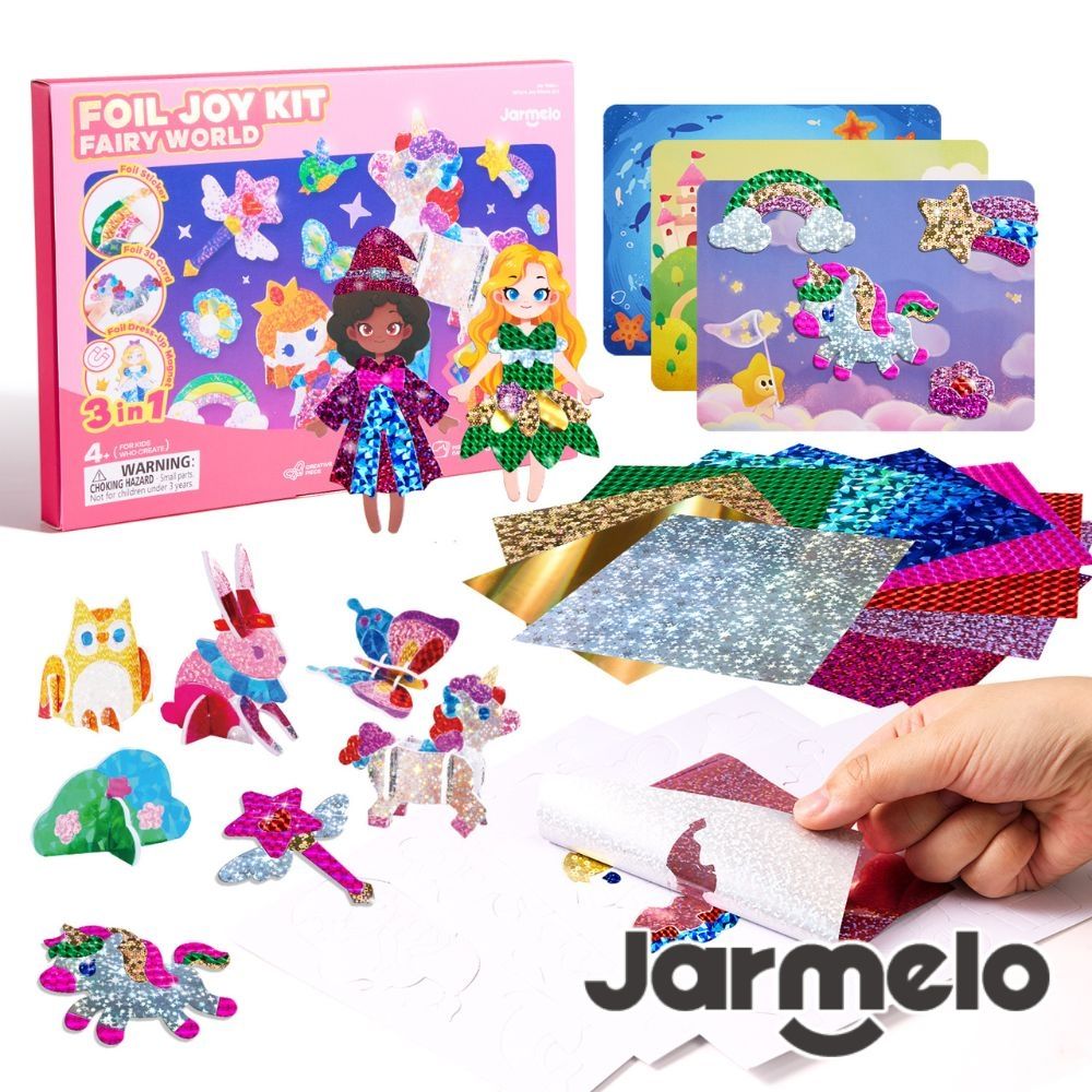 【JarMelo 原創美玩】精靈世界亮片箔畫手作組 JA99629