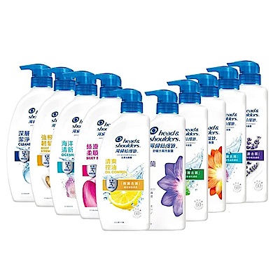 head＆shoulders海倫仙度絲 (5入組) 去屑洗髮露680g (含贈品共5入)