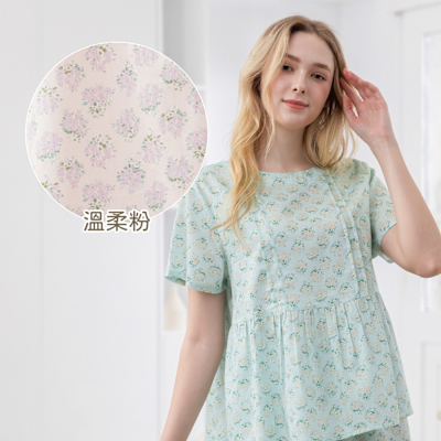 Rosemaid 羅絲美 - 溫柔漫舞100%棉短袖衣褲裝睡衣【C5153】