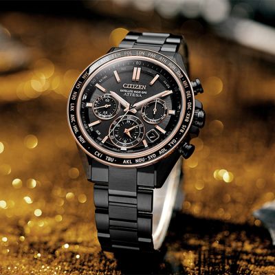 CITIZEN 星辰 限量 鈦 GPS衛星對時光動計時手錶 開學購物季 送禮首選 CC4074-61W