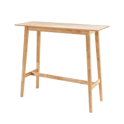 RICHOME 歐力克實木高腳桌W120 X D45 X H106 CM | 吧台桌| Yahoo