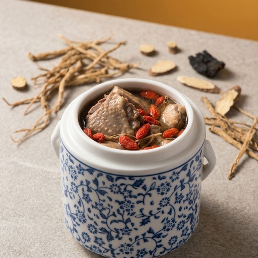 (任選)唐太盅 狗尾草燉雞湯500g