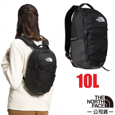 【The North Face】BOREALIS MINI 輕便小巧休閒後背包10L.雙肩背包_52SW-4HF 摩登黑 N