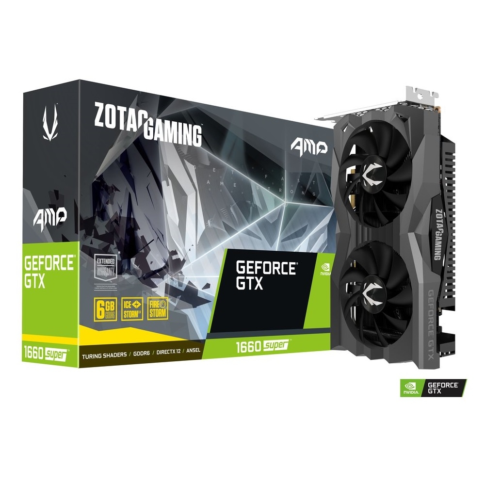 ZOTAC GeForce GTX 1660 Ti 本体 Zotac Placa de vídeo para jogos GeForce GTX 1660 Ti 6GB