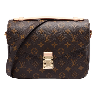 LV Louis Vuitton路易威登 M44875 METIS系列經典Monogram手提/斜背郵差包