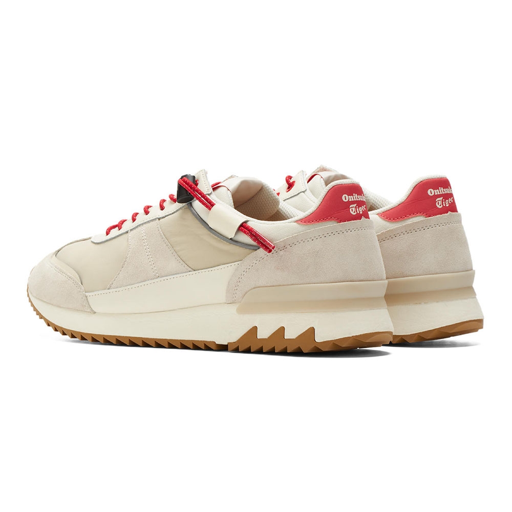 Onitsuka Tiger】鬼塚虎- 米紅配色TIGER TRACER EX 休閒鞋