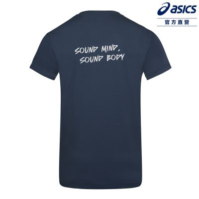 ASICS 亞瑟士 石墨烯短袖上衣 男女中性款 亞洲版 訓練上衣 2033C240-400
