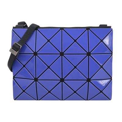 ISSEY MIYAKE 三宅一生 BAOBAO 3x4亮面雙色斜背包-藍色×淺藍色